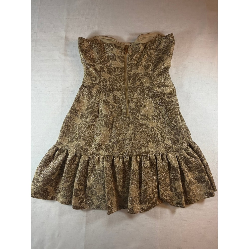 Dolce & Gabana D&G Gold Mini Dress Women's‎ Size 6 - Picture 10 of 12